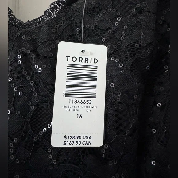 NWT Torrid Special Occasion Dress - Picture 4 of 12